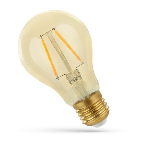 E27 4,9W 2400K 490lm RETRO LED körte égő - Leddy.hu